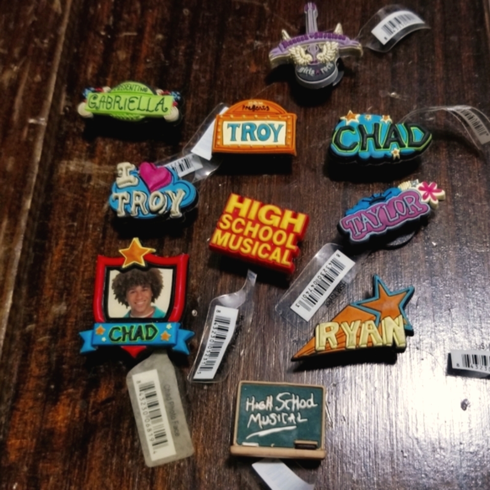 Authentic CROCS Jibbitz - High School Musical (set of 5)